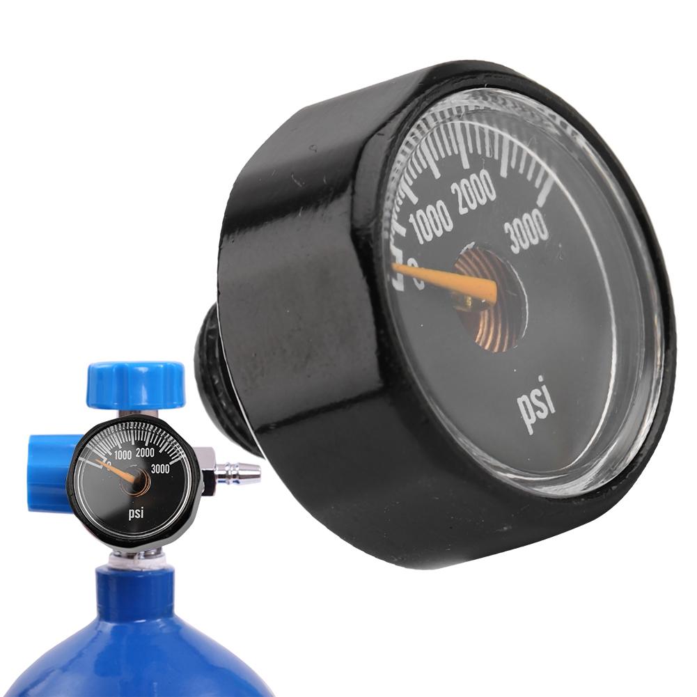 1 8NPT Precision Valve Mini Pressure Gauge Carbon Dioxide Micro Manometer