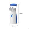 Handheld Steam Inhaler with Mouthpiece Mesh Nebulizers for Home Asthma Couch green