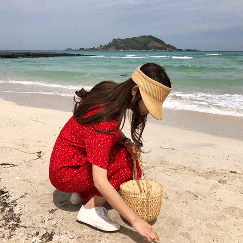 UV protection middle-aged women s sun cap beach hat Jinbeiji
