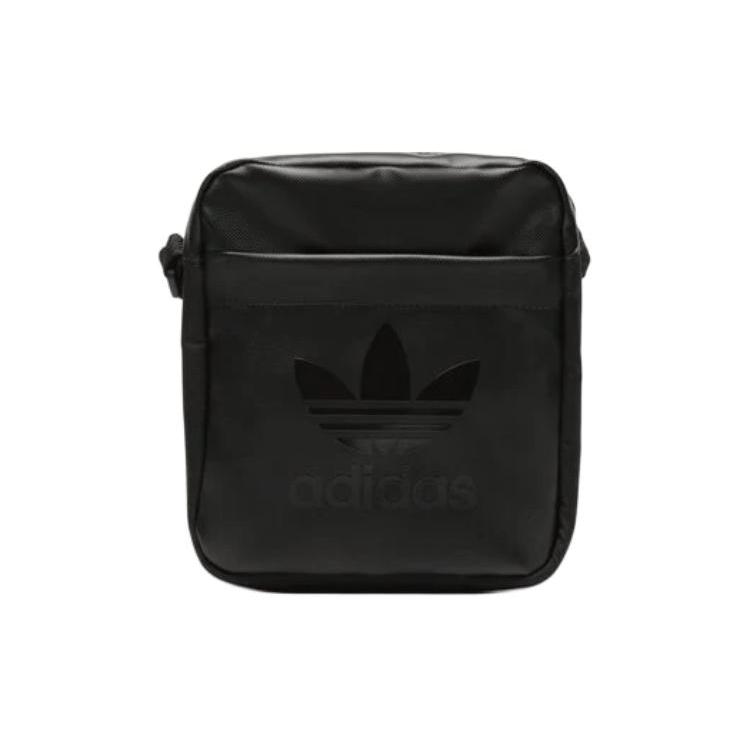 New Adidas Originals Polyester Shoulder Bag, Crossbody Bag Regular Unisex Black IB9314