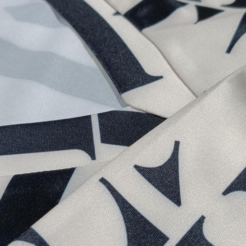 QICED Dámská módní ležérní souprava úzké mikiny s dlouhým rukávem a dlouhými kalhotami s potiskem