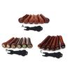 Cocobolo Bridge Pins Guitar Tone Improvement Pins Guitar String Nails Wood Guitar Enhancements Guitar String Pegs