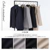 Pantsuit Collarless Tapered Business Ceremonial Suit Set, Jacket, Washable, Odor-Eliminating Tape, Pants, Suit, (LL, 2021102013A07)
