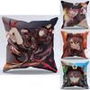 Genshin Impact Hu Tao Pillow Case Soft Plush Cushion For Magical Home Decoration