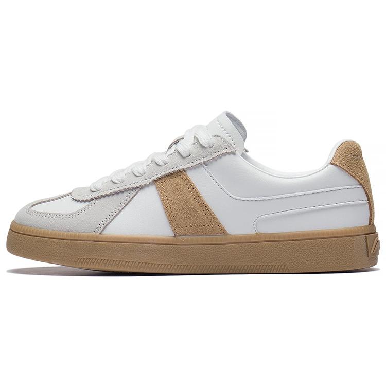 Li-Ning Skateboarding Low  White Khaki  Men s AGCS289-4 EU 41