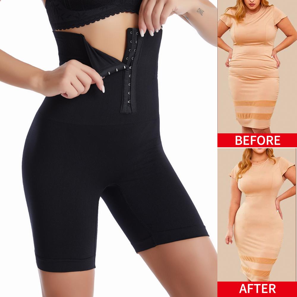 Women Tummy Control Shapewear Shorts High Waisted Body Shaper Panty Slimming Underwear Safety Knickers Under Skirts Girdle Pants