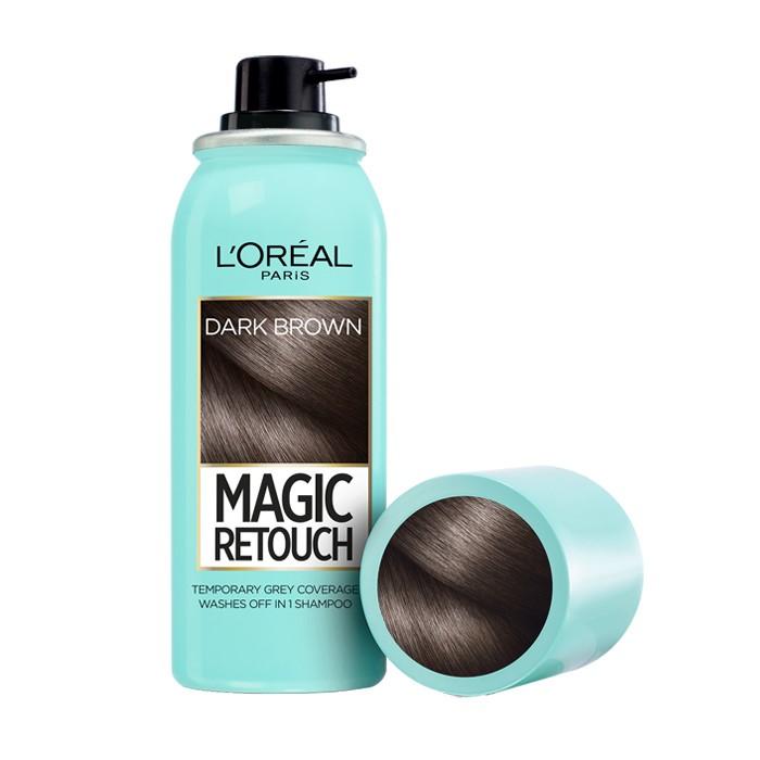 Loreal magic retouch spray na odrosty - ciemny brąz 75ml