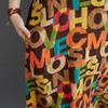 DIMANAF New 2026 Summer Women Plus Size Beach Long Dress Sundress Loose Casual Maxi Lady Floral Print Dress