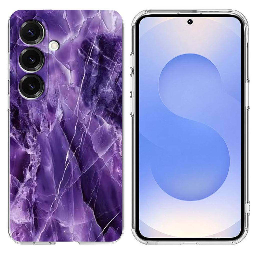 For Samsung Galaxy S25 FE Case Marble Pattern Printing Soft TPU Phone Cover