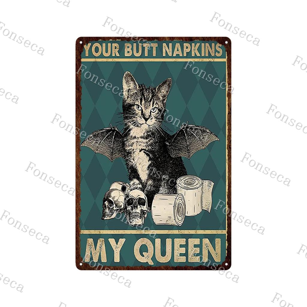 Retro Human Skeleton Tin Sign Gardening That's What I Do I Grow Stuff and I Know Things Cactus Vintage Chic Metal Poster