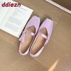 Fashion Fashion Silk Women Mary Janes Flats Shoes Soft Female Shallow Footwear Butterfly-Knot Ladies Flats Slip On Shoes new
