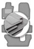 Tapetes de carro cinzentos para: Dodge Durango III 7 lugares (2010-2020)