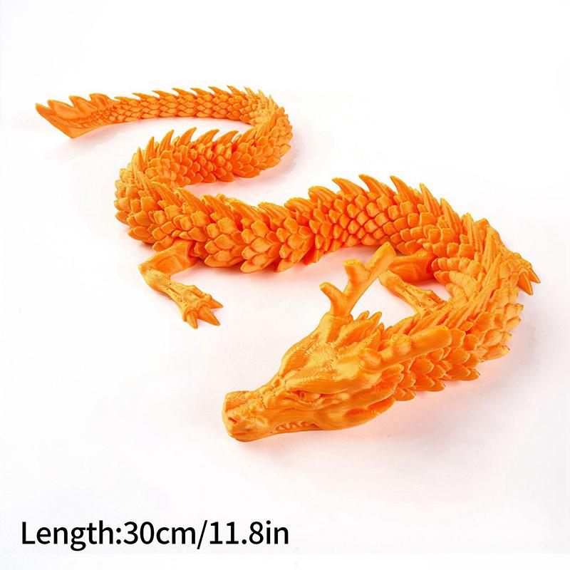 3D Printed Dragon Desk Accessorie Office Accessorie 3D Printed Snake Octopus Ornament Birthday Holiday Gifts Room Decor