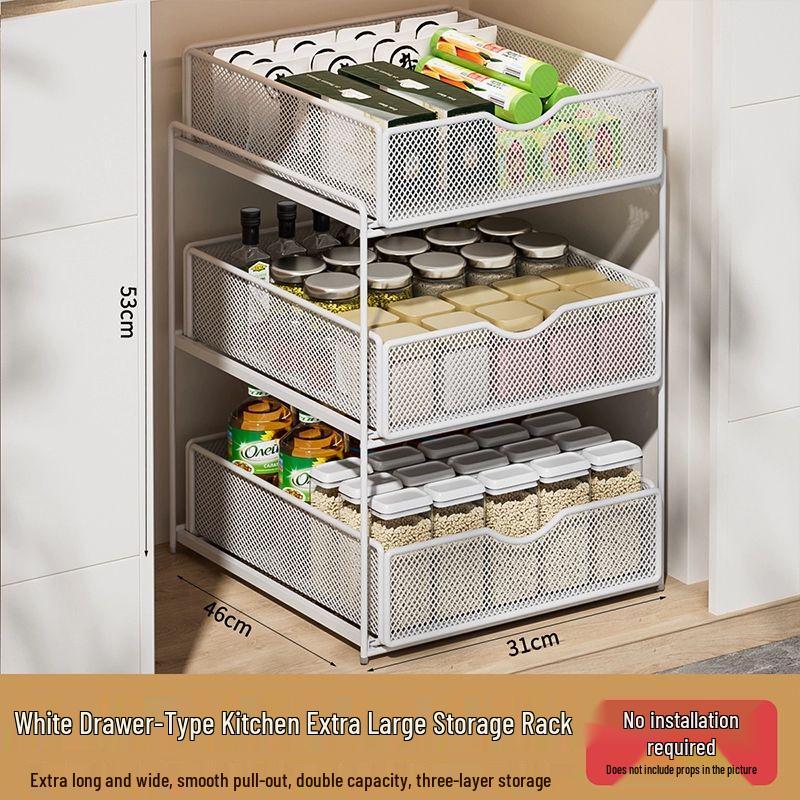 Ausziehbares Unterschrank-Aufbewahrungsregal