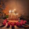 Unique Number Cement Candle Holders Handmade Cement Art Projects Silicone Mold for Crafters Artists and Enthusiasts