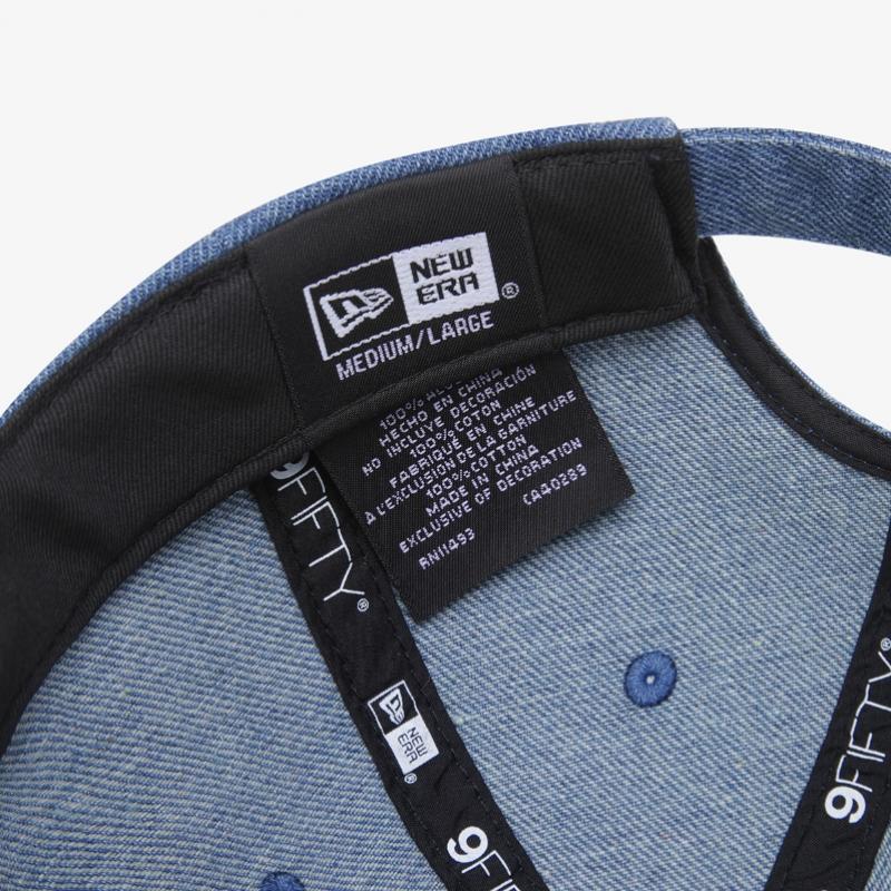 New Era Mlb New York Yankees Jeansowy Basic Retro Korona Strapback Niebieski 15131625