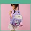 Cartoon Squirrel Pattern Kids Girl Backpack With Oxford Fabric For School Learning