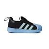 Adidas Originals Superstar 360 Low Top Walking Shoes Baby Shoes Black Blue AQ0205