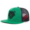 Tiger head embroidered baseball cap for men and women, casual street fashion, versatile
