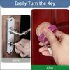 Comfortable Key Turner for Arthritis and Rheumatic Patients Helps Unlock Doors with Ease