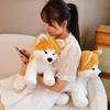 35/45cm Cute Akita Dog Plush Toy Stuffed Animal Soft Hug Plushies Fluffy Comfortable Lovely Dog Doll Birthday Gifts Child Girl