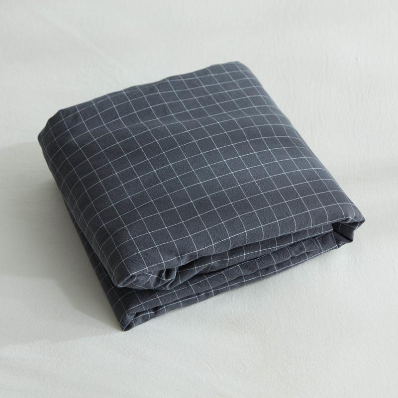 Fitted Sheet Mattress Cover With All-around Elastic Rubber Band Non Slip Dustproof Bed Sheet(Without Pillowcase)
