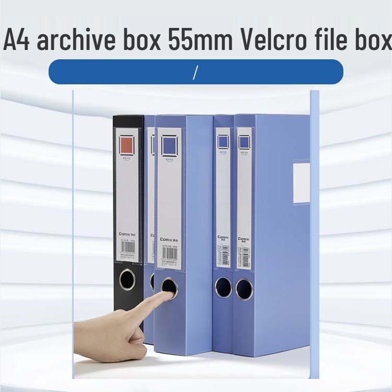 A4 Velcro File Box