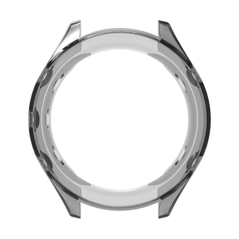 Für Garmin Forerunner 970 Smartwatch Hülle Schutz Bumper TPU Weiche Halbabdeckung Bildschirmschutzfolie