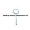 Titanium Alloy Water Drop Pendant Earrings with Anodized Color Change – G23 Titanium Hoop Body Piercing Jewelry.