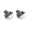 For Peugeot 206 207 307 308 407 5008 Partner Citroen C3 C4 C5 2x Car Rear LED SMD License Number Plate Light Lamp 6000K