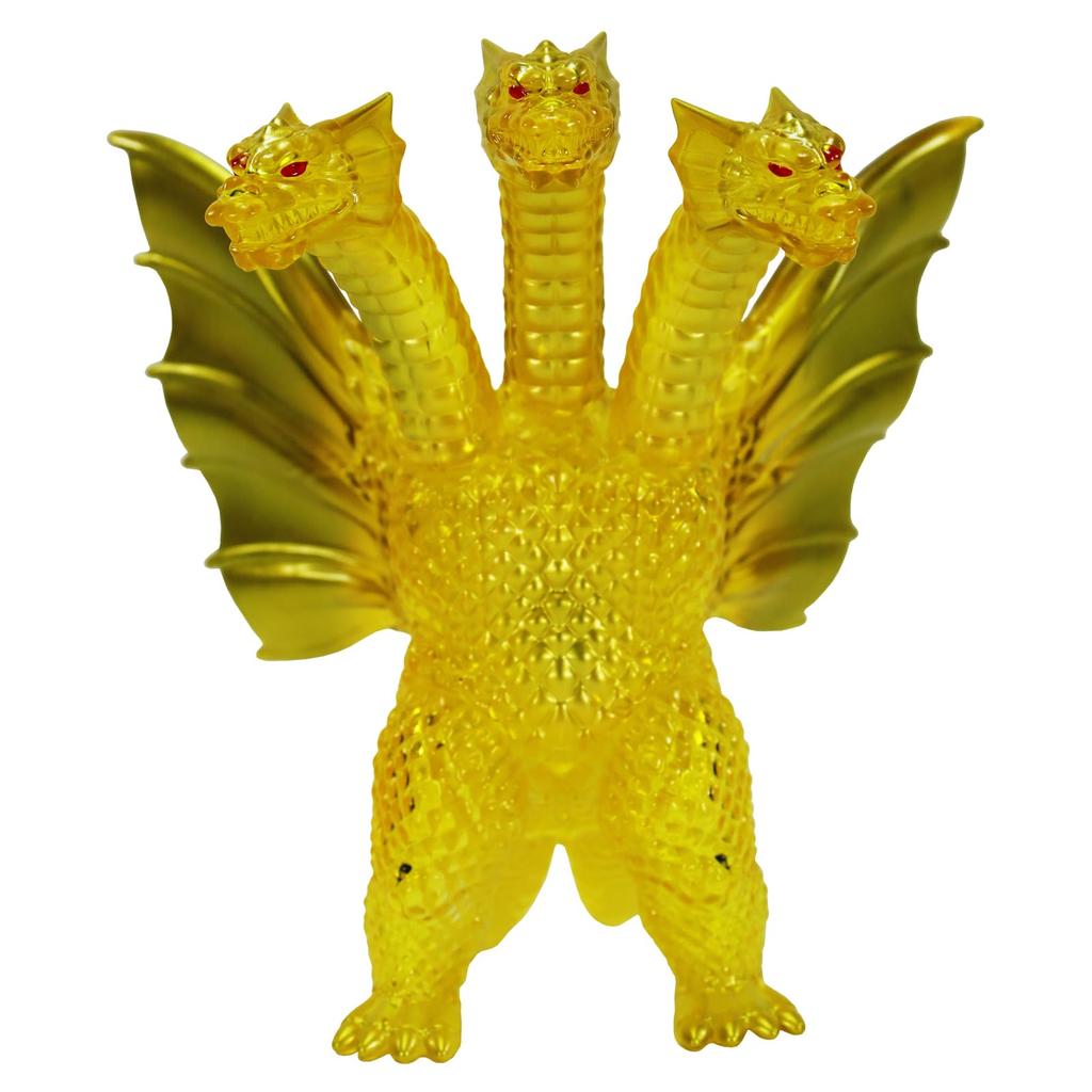 Character Content Production CCP Medium Size Series Godzilla EX Godzilla King Ghidorah King Ghidorah Clear Yellow Approximately 130mm PVC Figure (CCP)