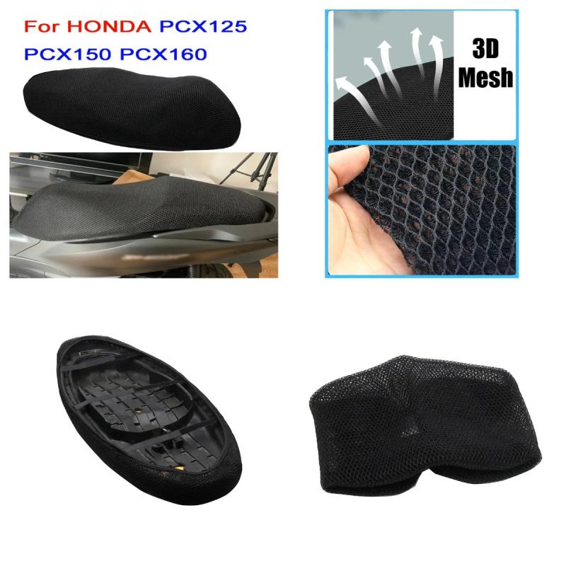 For HONDA PCX125 PCX150 PCX160 PCX 125 Motorcycle Accessories Seat Cushion Cover Protector Guard  Sunscreen Mesh Pad Protection
