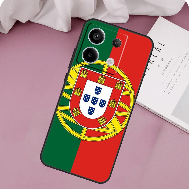 Portugal Pas Vlag Case Voor Xiaomi Redmi Note 13 Pro 14 12 11 10 9 11S 12S Redmi 15 14C 10C 12C 13C 15C Cover For Redmi 12C