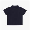 Maison KiTune Kids Fox Head PaTch Polo ShorT Sleeve T shirT 0413 Mqujl00kp0003