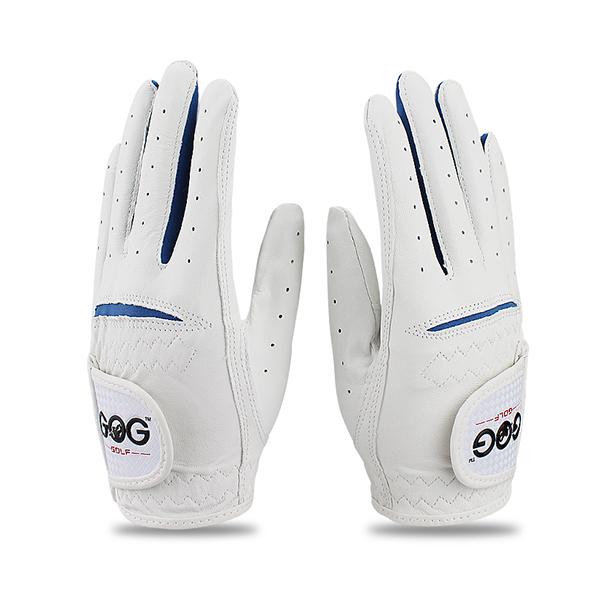 1 Pair Kids Golf Glove Pink Blue Left Hand Right Hand Soft Leather Golf Gloves Custom Large