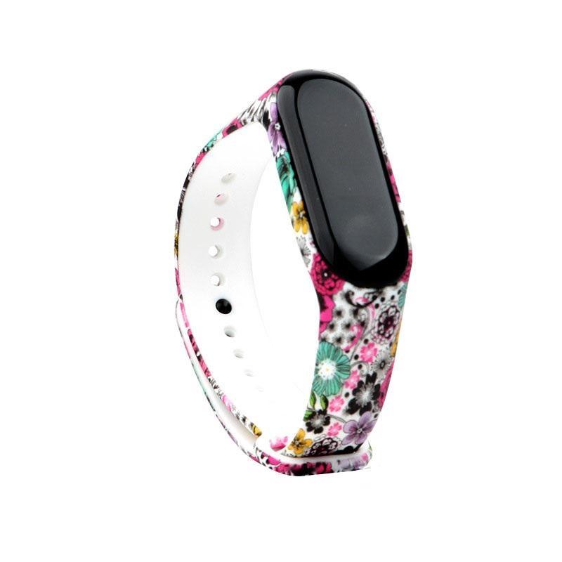 Soft Silicone Wristband Strap For Mi Band 4 Smart Replacement  Strap For Mi Band 3