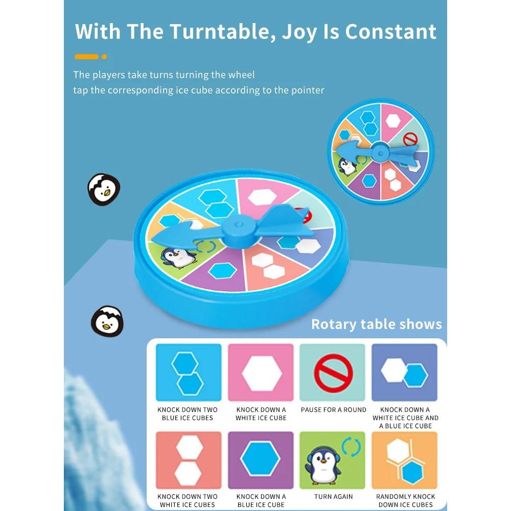 Trend Kids Toys Parent-Child Family Party Save Penguin Ice Block Breaker Trap Kids Adults Board Game Stress Reliever Fidget Toys