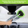 Extendable Windshield Cleaner Tool, Multi-Surface Car Glass & Shower Door Scrubber for Auto Detailing Kitchen Bathroom Home