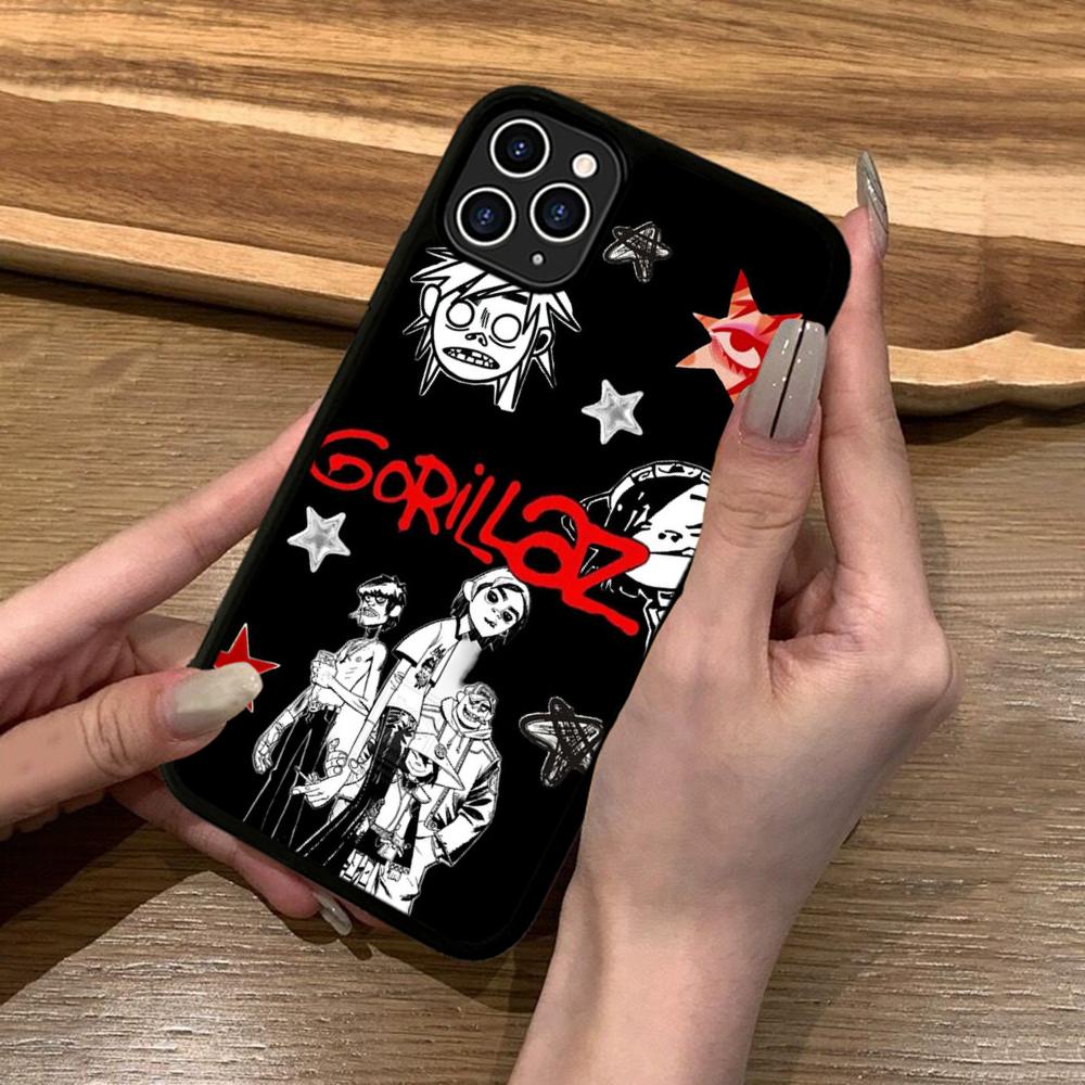 

Anime G-Gorillaz Phone Case Silicone PC+TPU For For IPhone 11 12 13 14 15 16 Plus Pro Max Cover iPhone 15 Pro