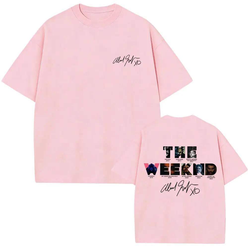 The Weeknd Music Album Cover Graphic T Shirt Unisex Unisex Hip Hop Fashion Oversized Tshirt Male Female Casual Cotton Retro Tshirt