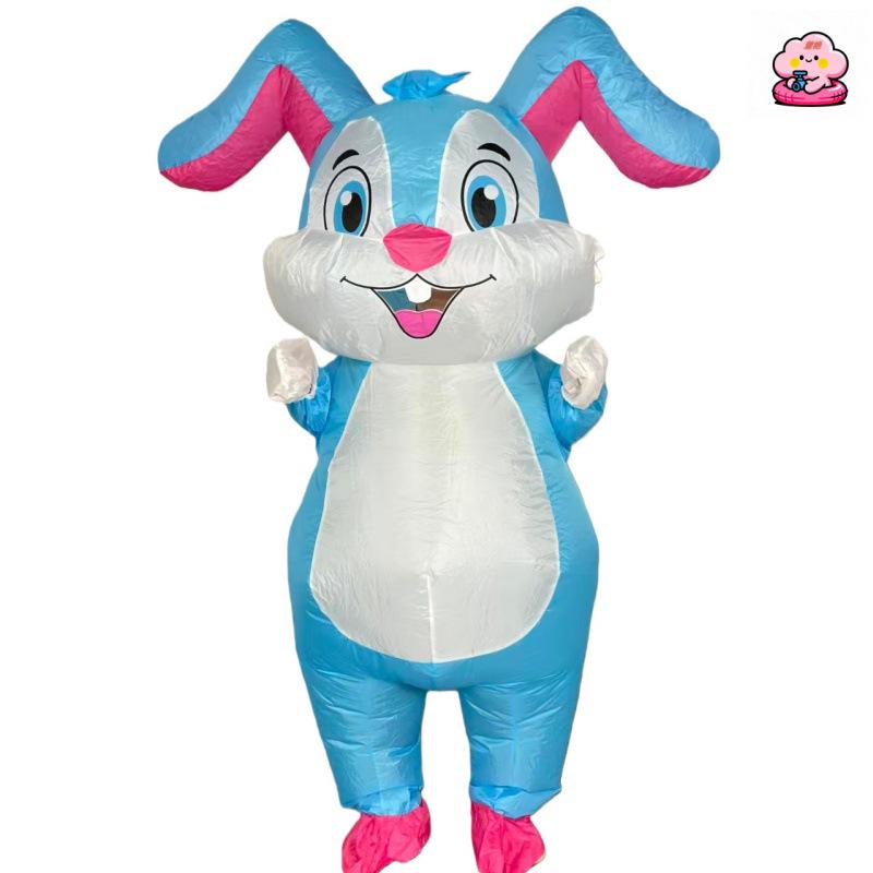 Inflatable Cute Cartoon Turkey Costume for Halloween and Parties