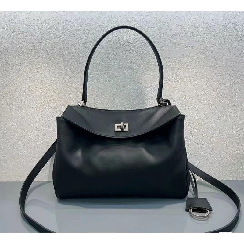 Womens Large Genuine Leather Tote Bag Crossbody Shoulder Rodeo Handbag Commute Work