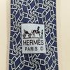 Used HERMES blue all over pattern 5450 tie