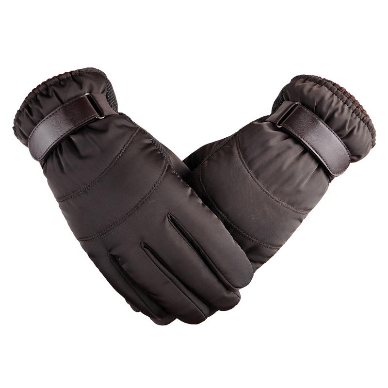 Autumn and Winter Men's Touch Screen Gloves Warm Cycling Outdoor Non-slip Skiing Rain Gloves Foreign Trade Wholesale