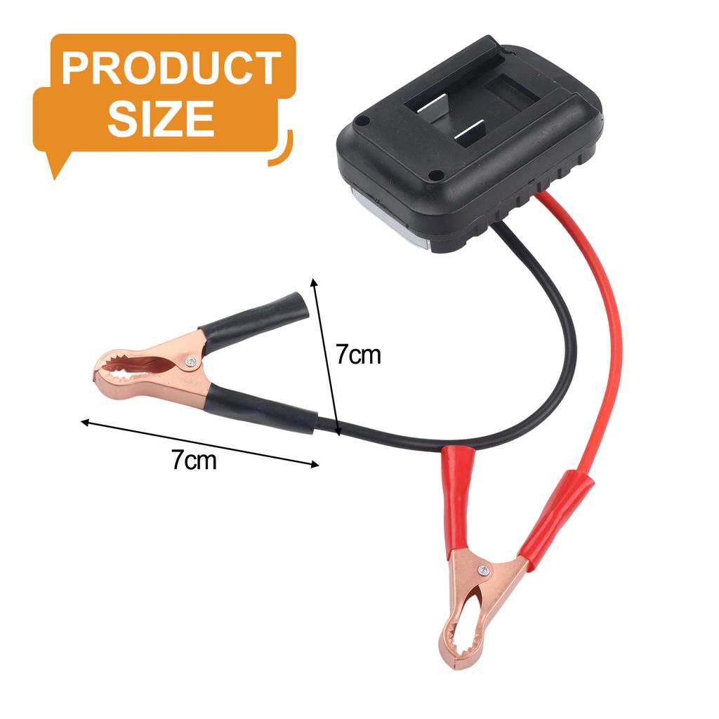 12V Power Supply Dual USB Charger Jump Starter Adapter