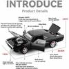 1:24 Alloy Charger GTR SKYLINE Cars Models Diecast Toys Wheel Pull Back Miniature Car with Light Music Vehicles Collectible Item