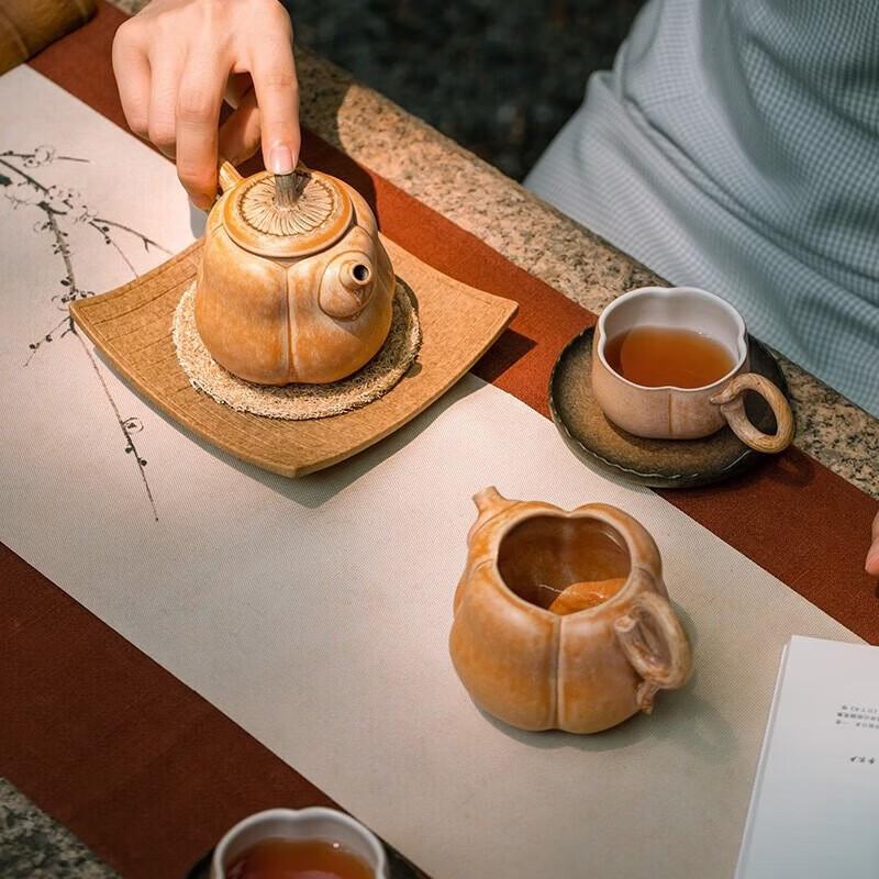 Wanqiantang (Edenus) Ceramic Pumpkin Series Tea Set