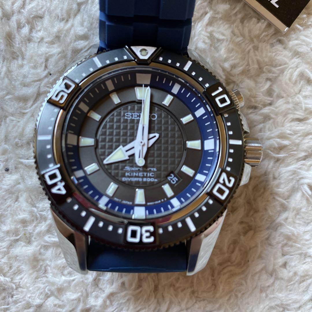 

[USED] Seiko SKA563P1 Diver s Watch Navy