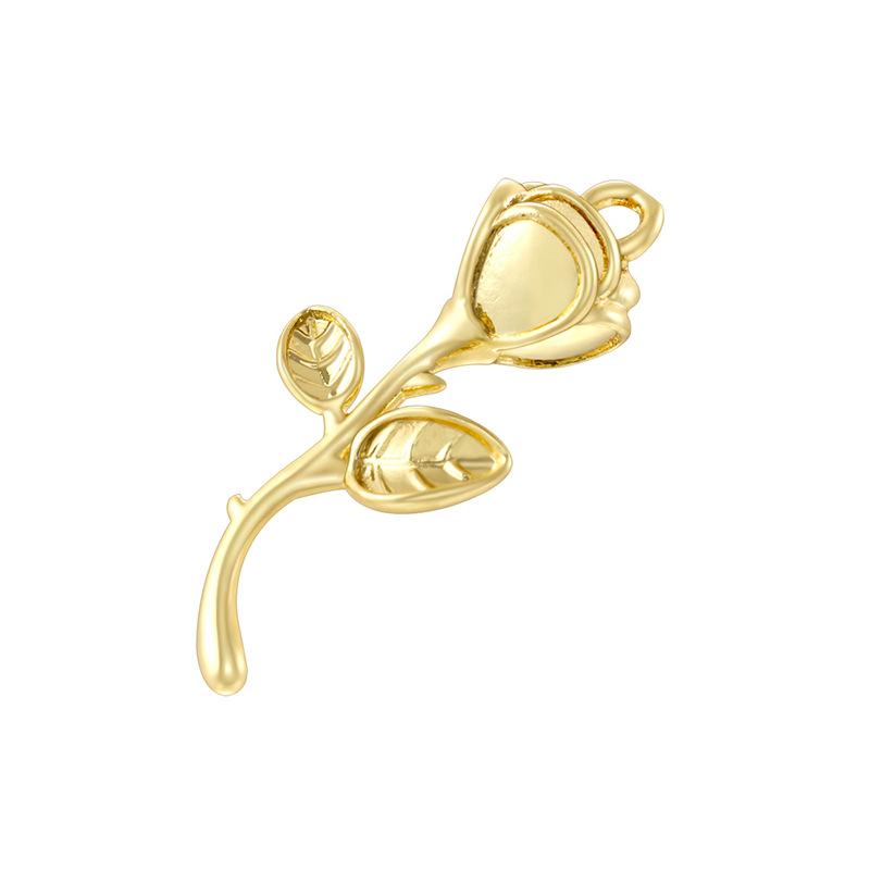 Fresh And Sweet Sunflower Four-Leaf Clover Pendant Rose Smiley Face Daisy Pendant Vd1895-1903