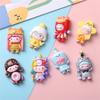 5PCS Resin Colorful Princess Burger Donut Star Cartoon Man Flat Back Stone Figurines Scrapbook DIY Bow Decor Accessories Crafts